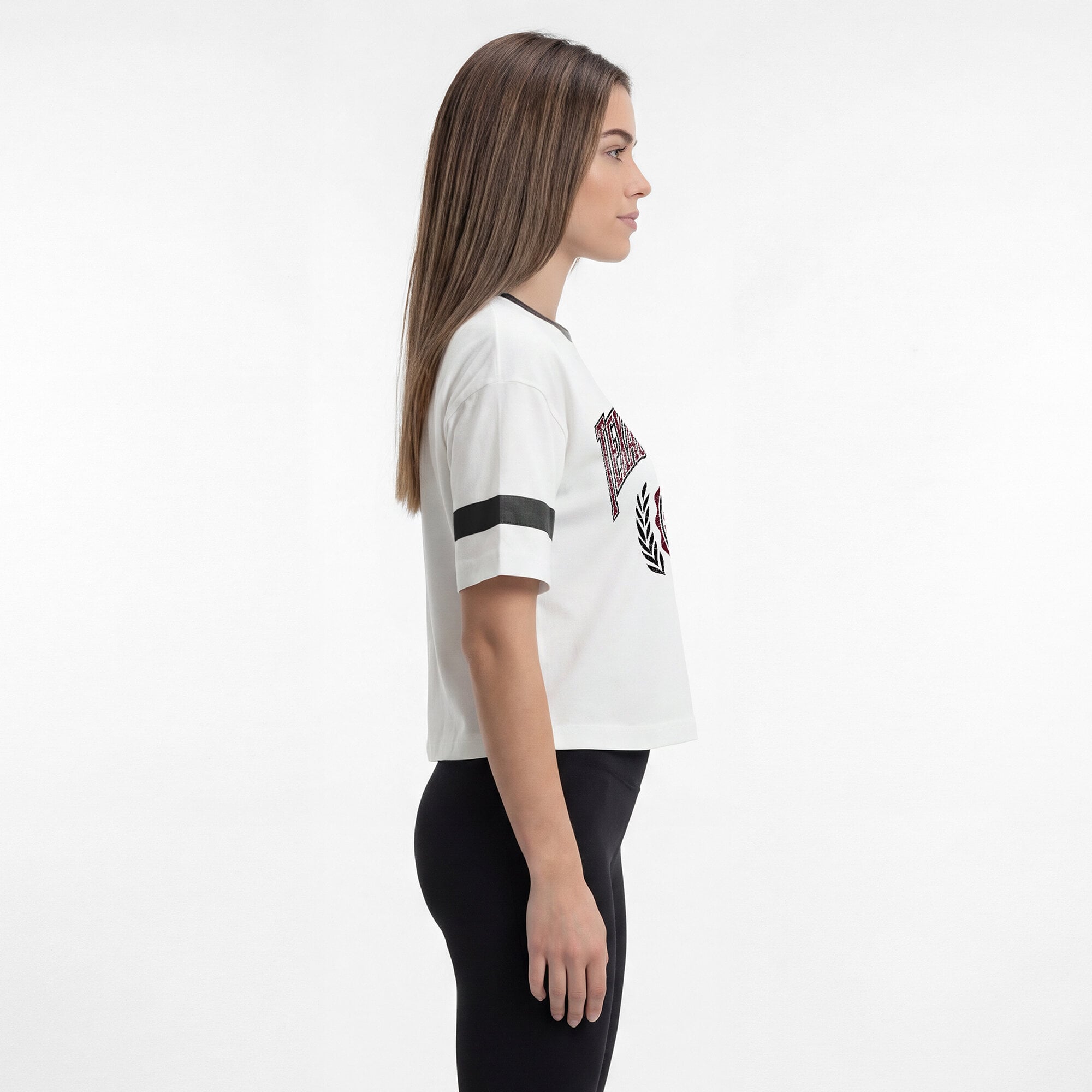 Women's Champion White Texas A&M Aggies Retro Oversized T-Shirt
