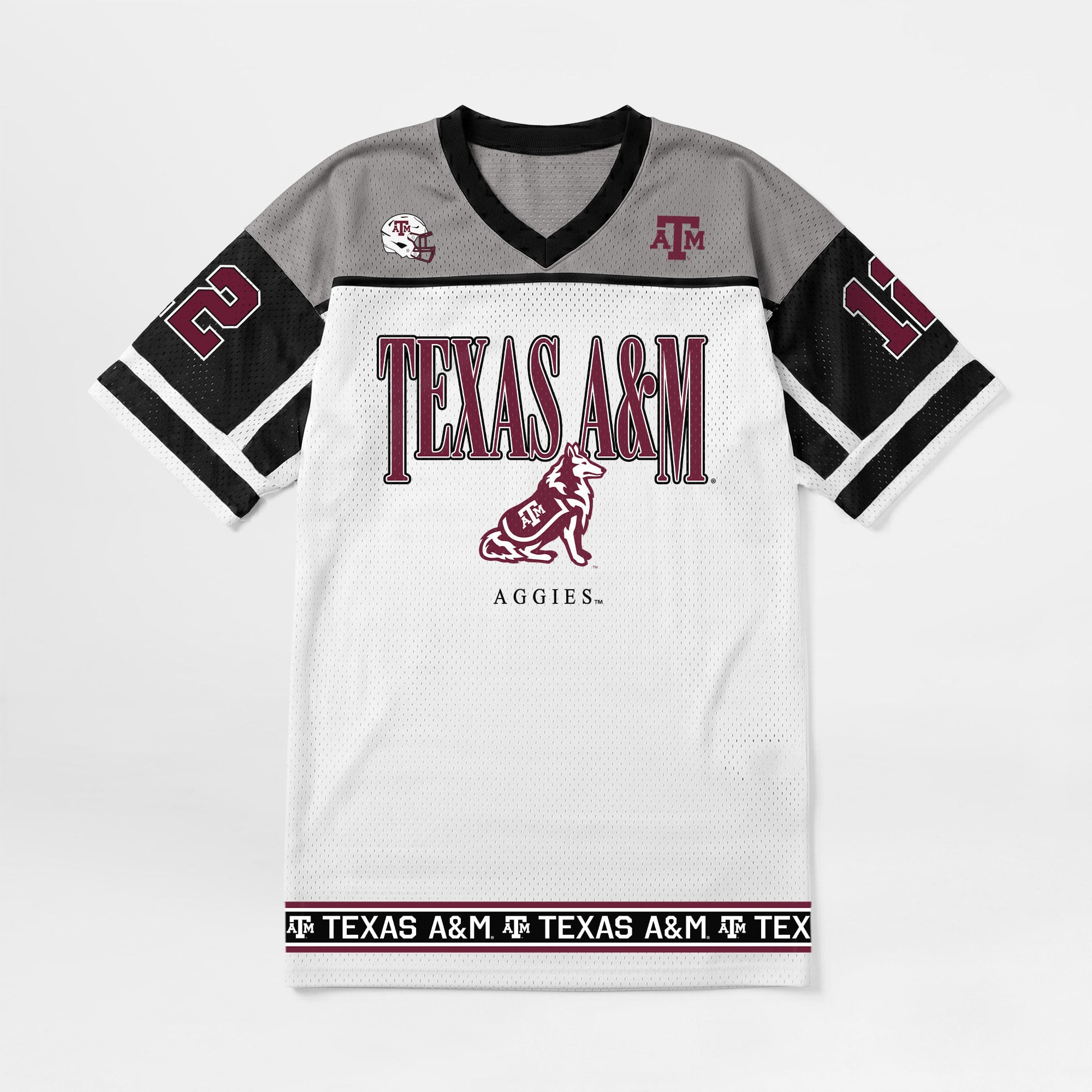 Robe-maillot Hustle Mode blanche Texas A&M Aggies pour femme, collection Gameday Couture
