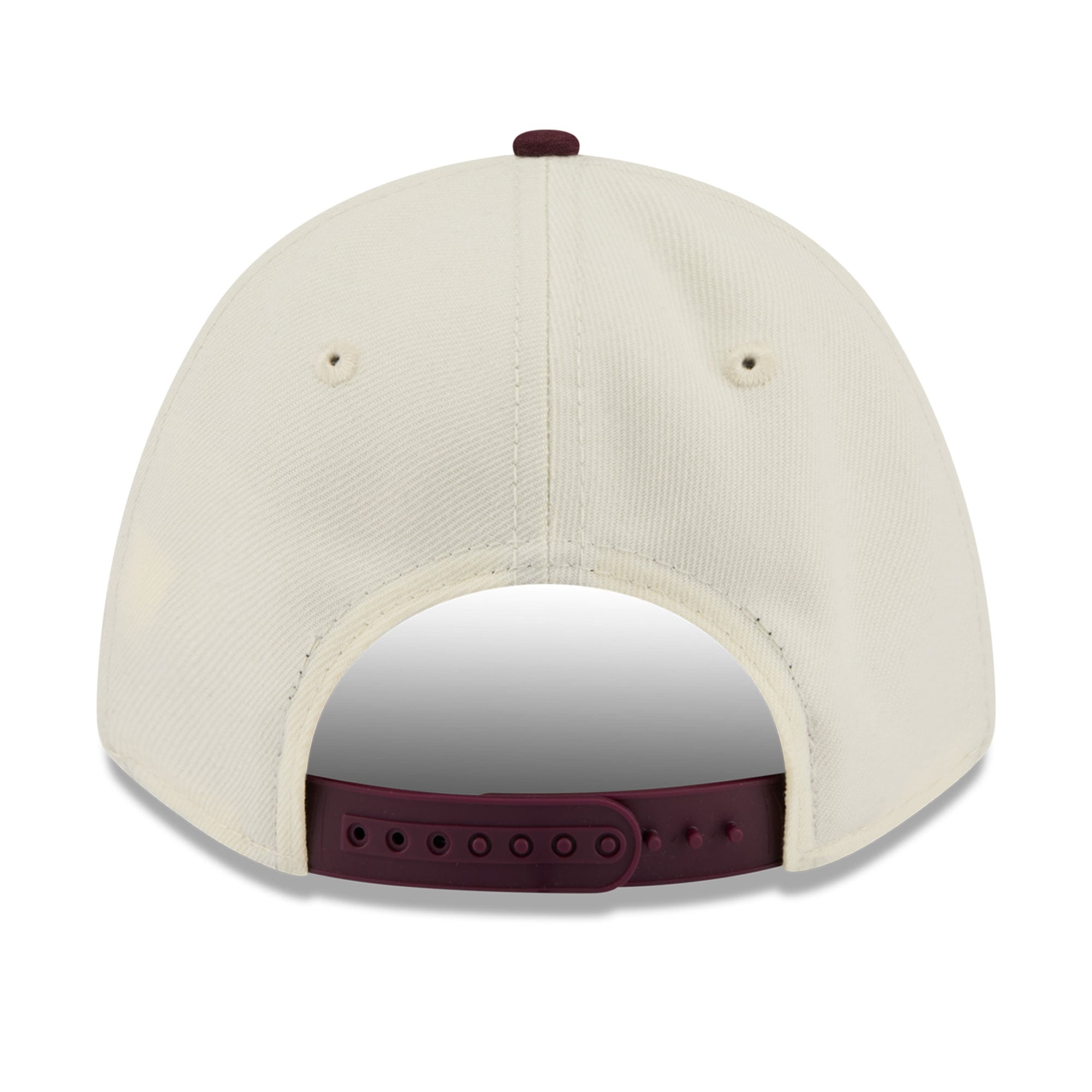 Casquette ajustable New Era blanche et bordeaux Texas A&M Aggies 9FORTY pour femme