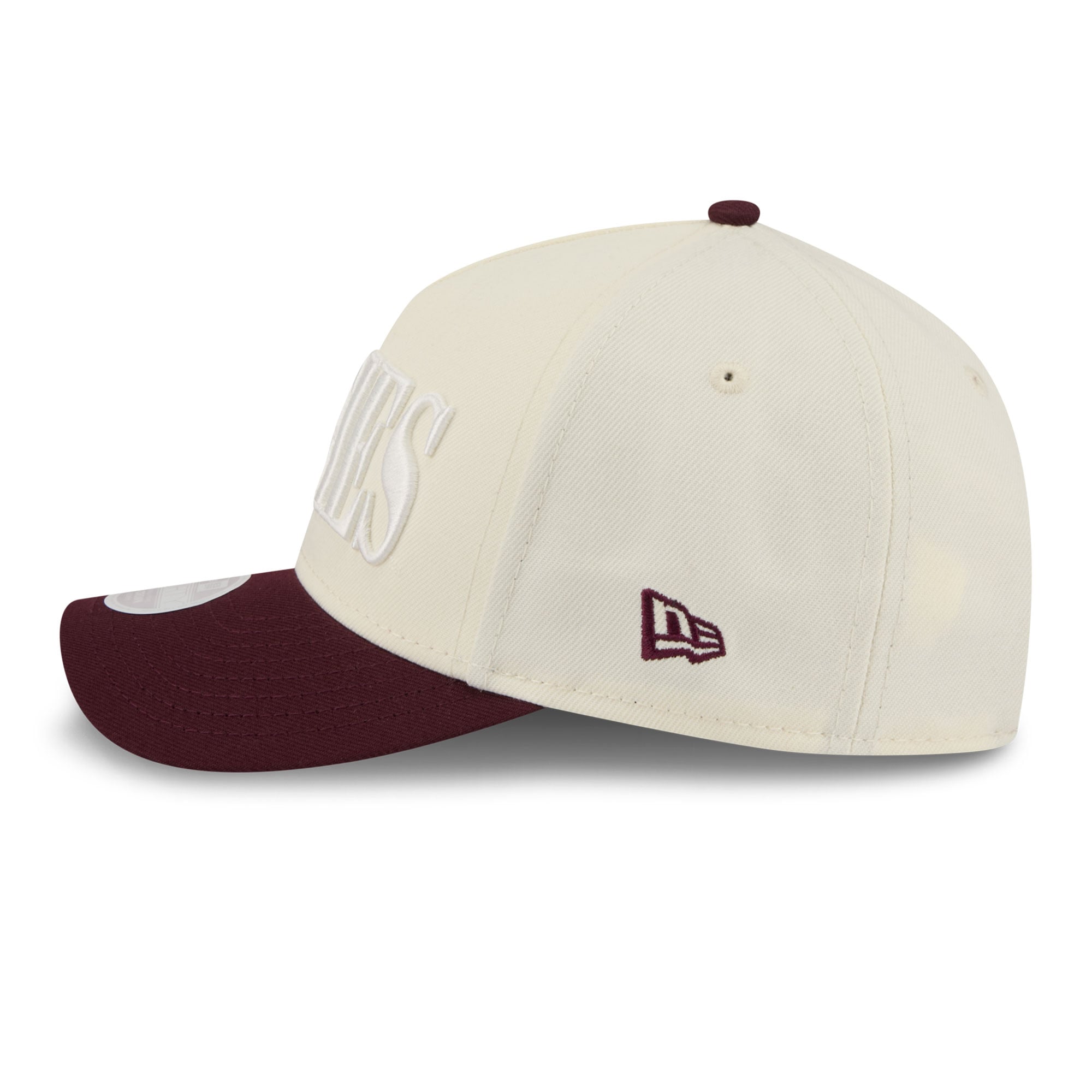 Casquette ajustable New Era blanche et bordeaux Texas A&M Aggies 9FORTY pour femme
