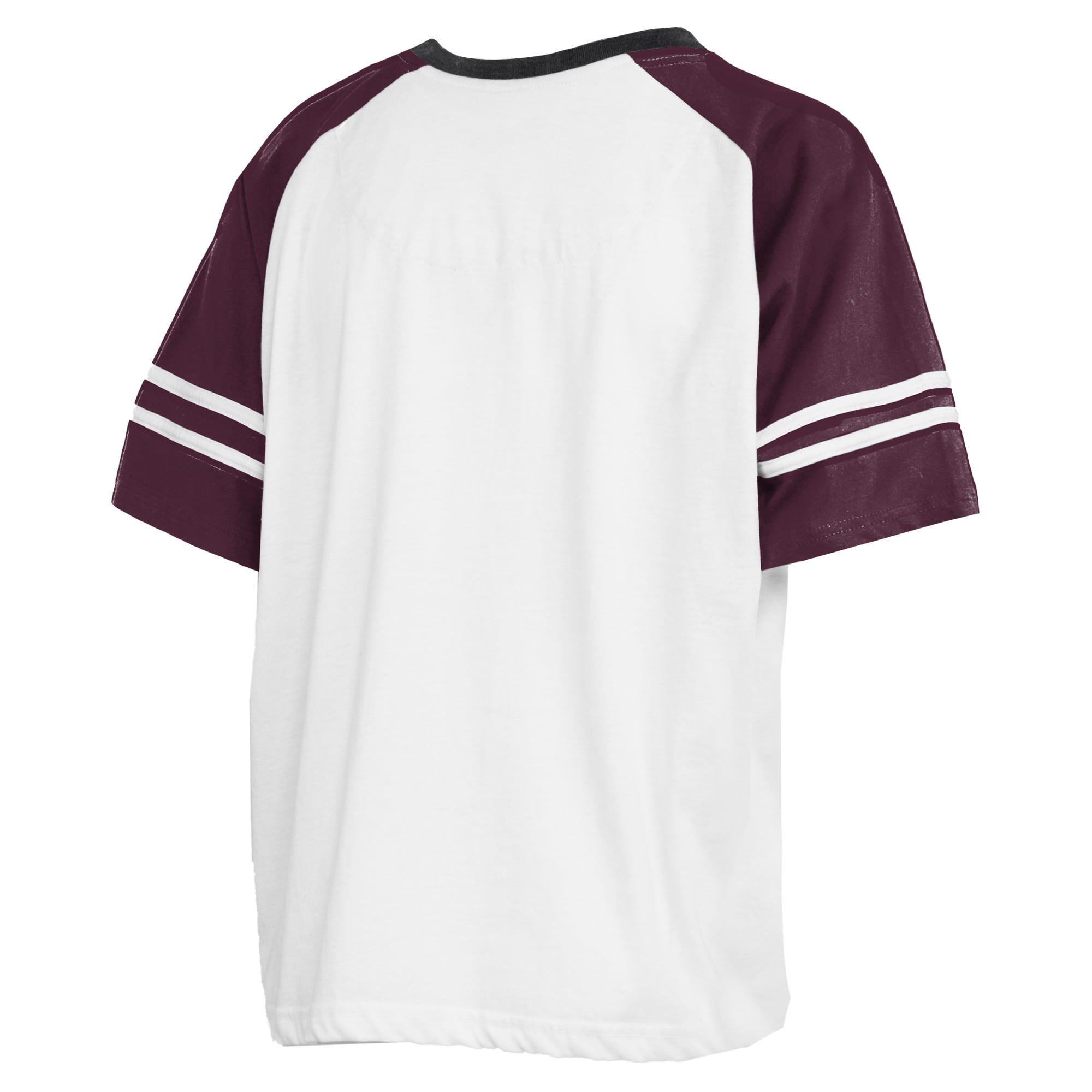 T-shirt Pressbox blanc pour femmes Texas A&M Aggies Sky Colorblock