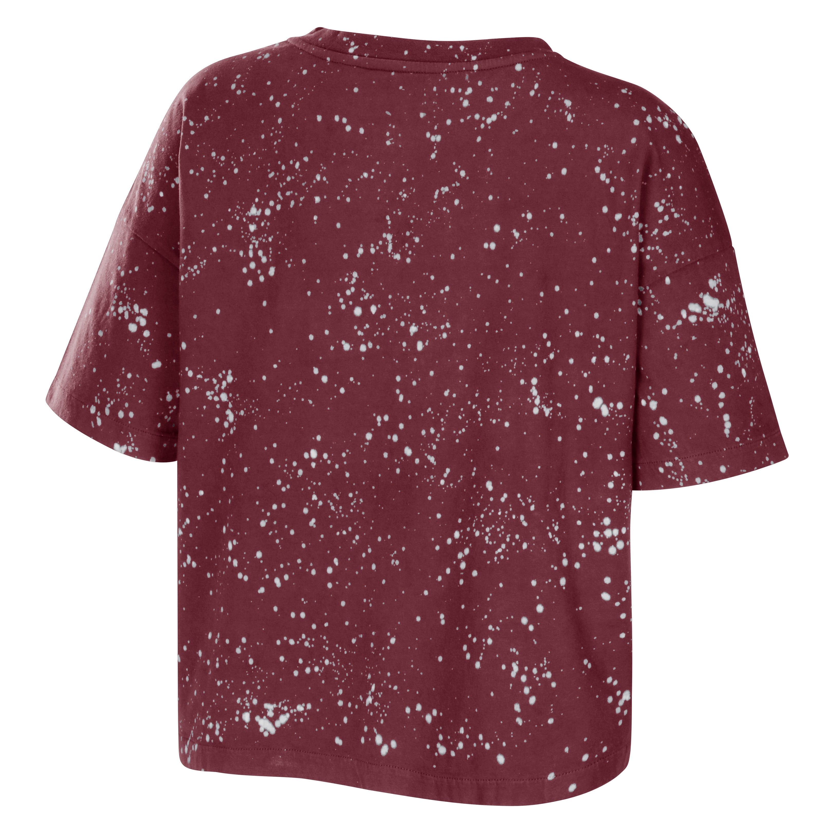 T-shirt à motifs éclaboussés bordeaux Texas A&M Aggies de la marque WEAR by Erin Andrews pour femmes