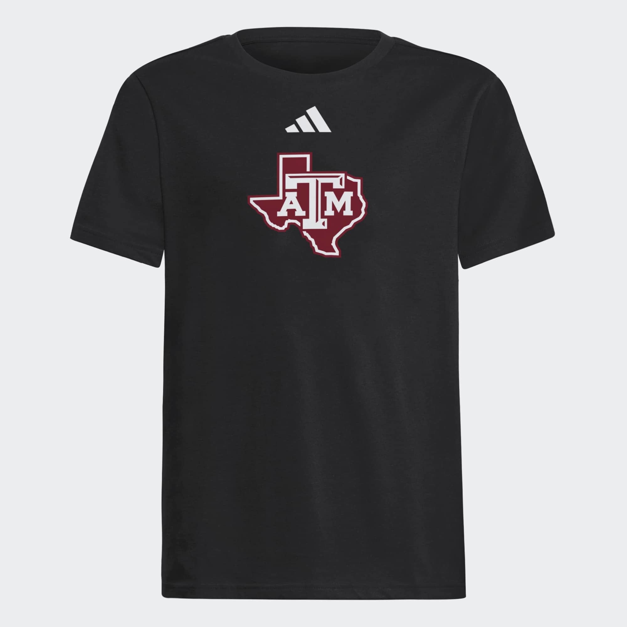 T-shirt adidas noir pour jeunes Texas A&M Aggies Fresh