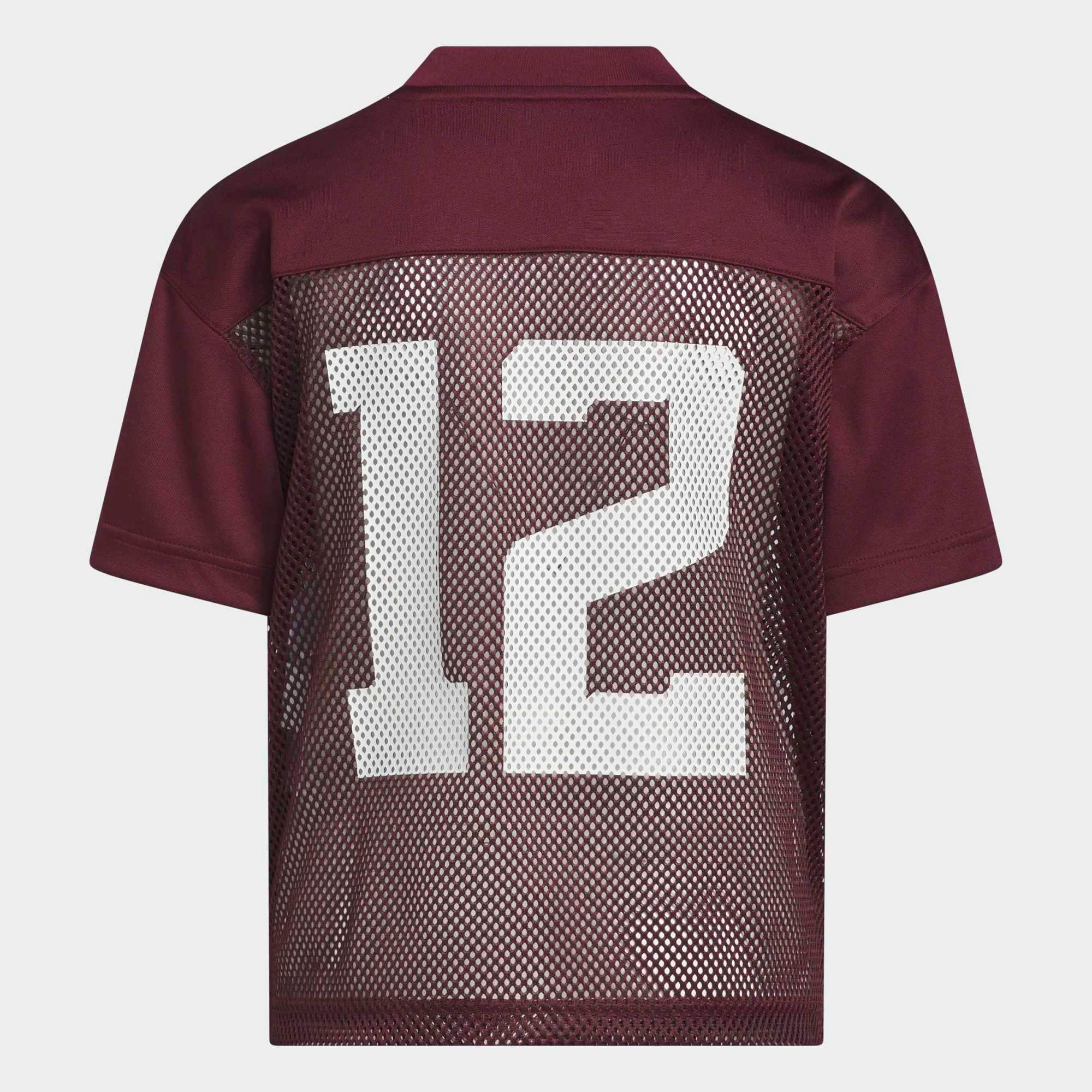 Maillot adidas bordeaux Texas A&M Aggies Tailgate pour jeunes