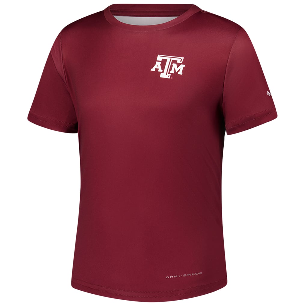 Texas A&M Aggies Columbia Youth Terminal Tackle Omni-Shade T-Shirt - Maroon