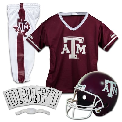 Texas A&M Aggies Franklin Sports Youth NCAA Deluxe Uniform Set