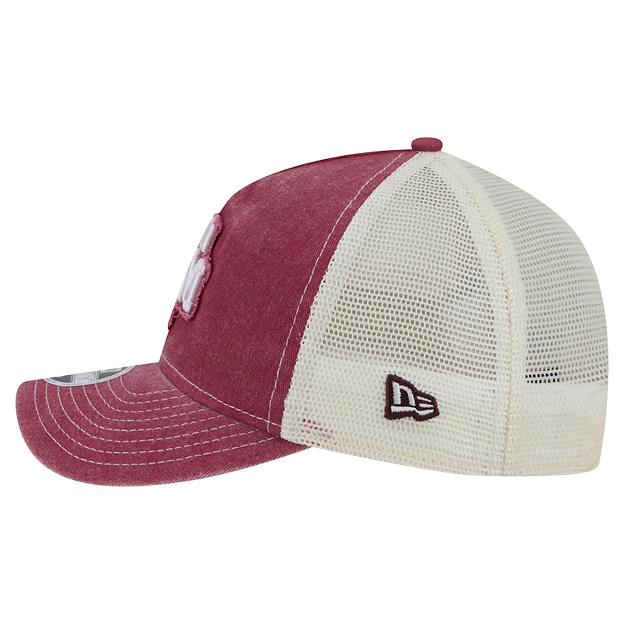 Youth New Era Maroon Texas A&M Aggies Retro A-Frame Adjustable Trucker Hat