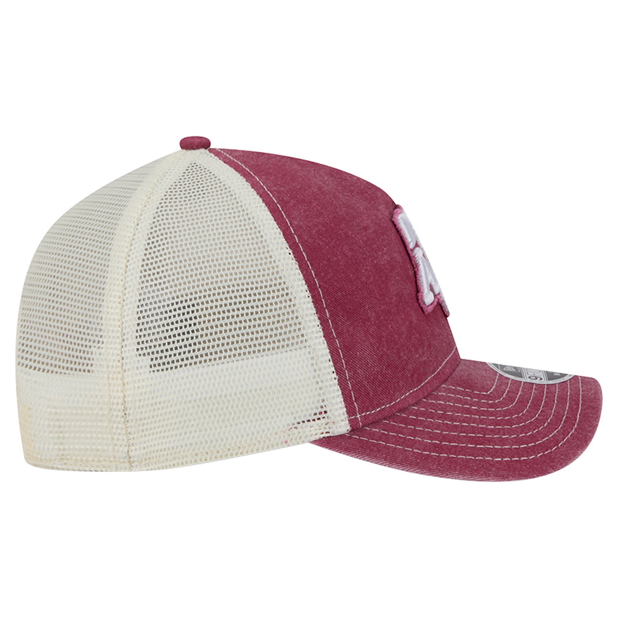 Youth New Era Maroon Texas A&M Aggies Retro A-Frame Adjustable Trucker Hat