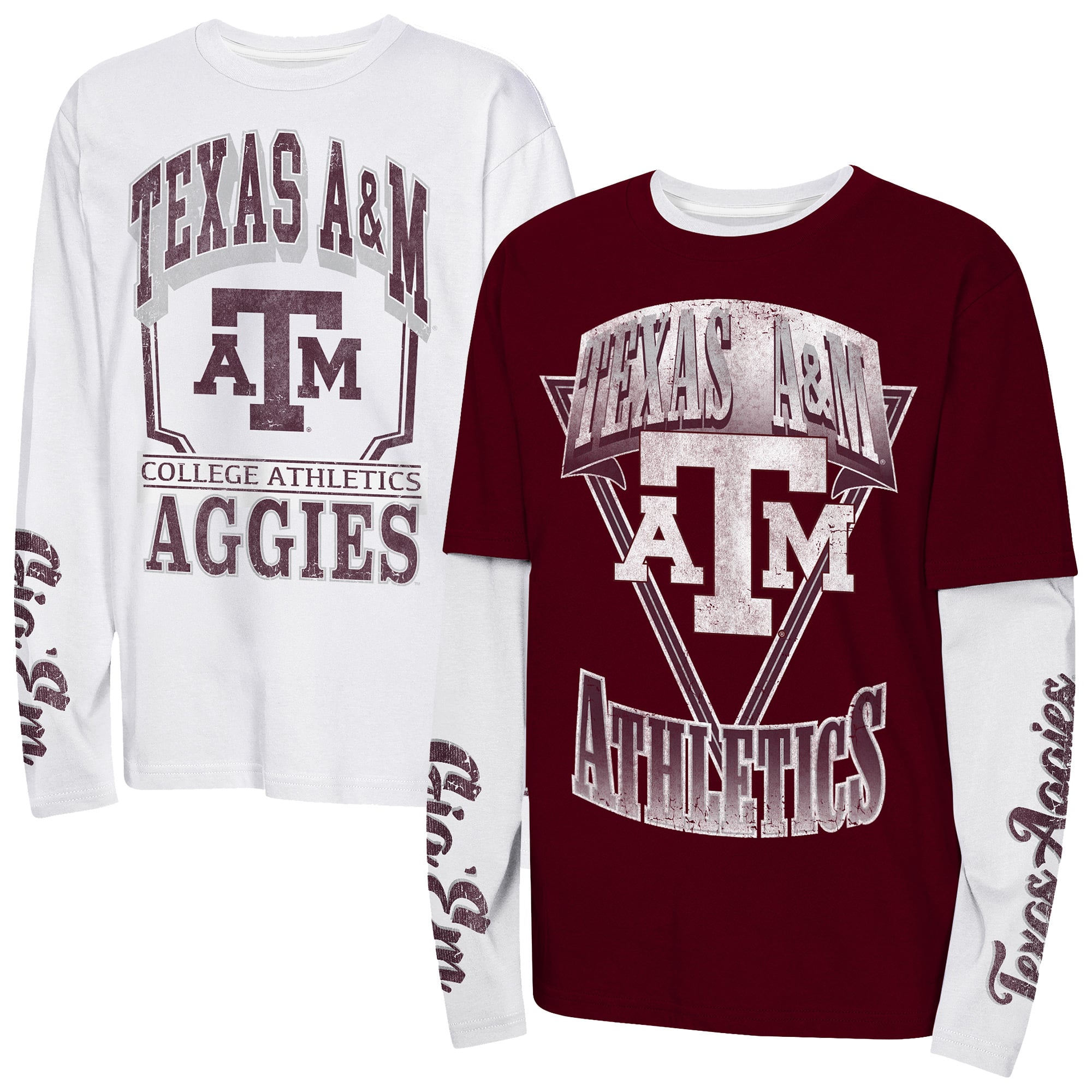 Youth Outerstuff  Maroon Texas A&M Aggies Combo T-Shirt Set