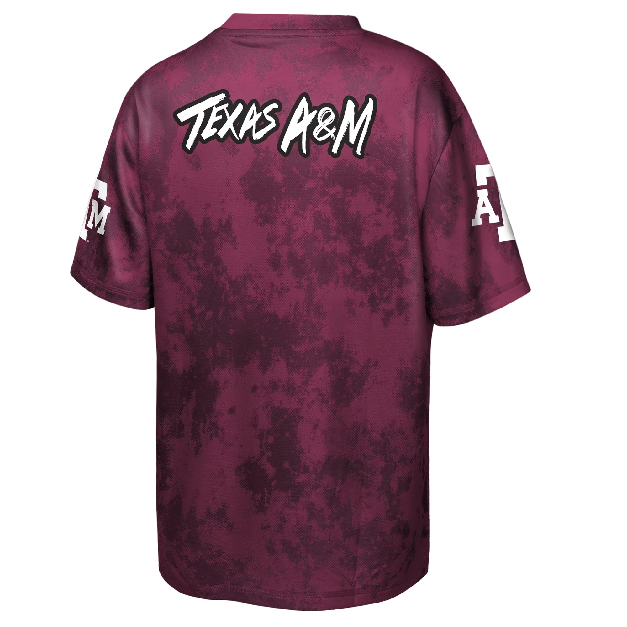 Youth Outerstuff Maroon Texas A&M Aggies Off-Side Sublimated T-Shirt