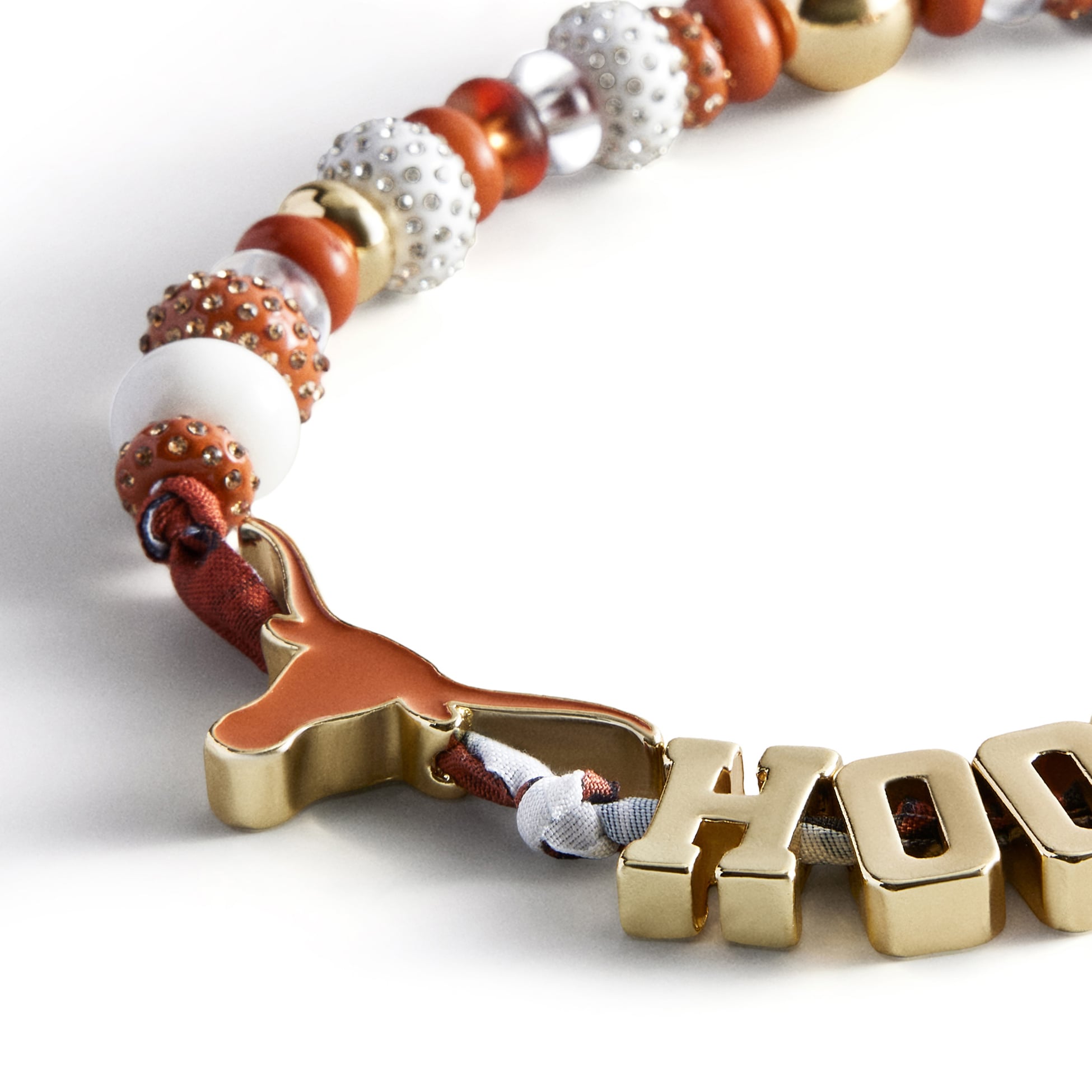 BaubleBar Texas Longhorns Beaded Phone Strap