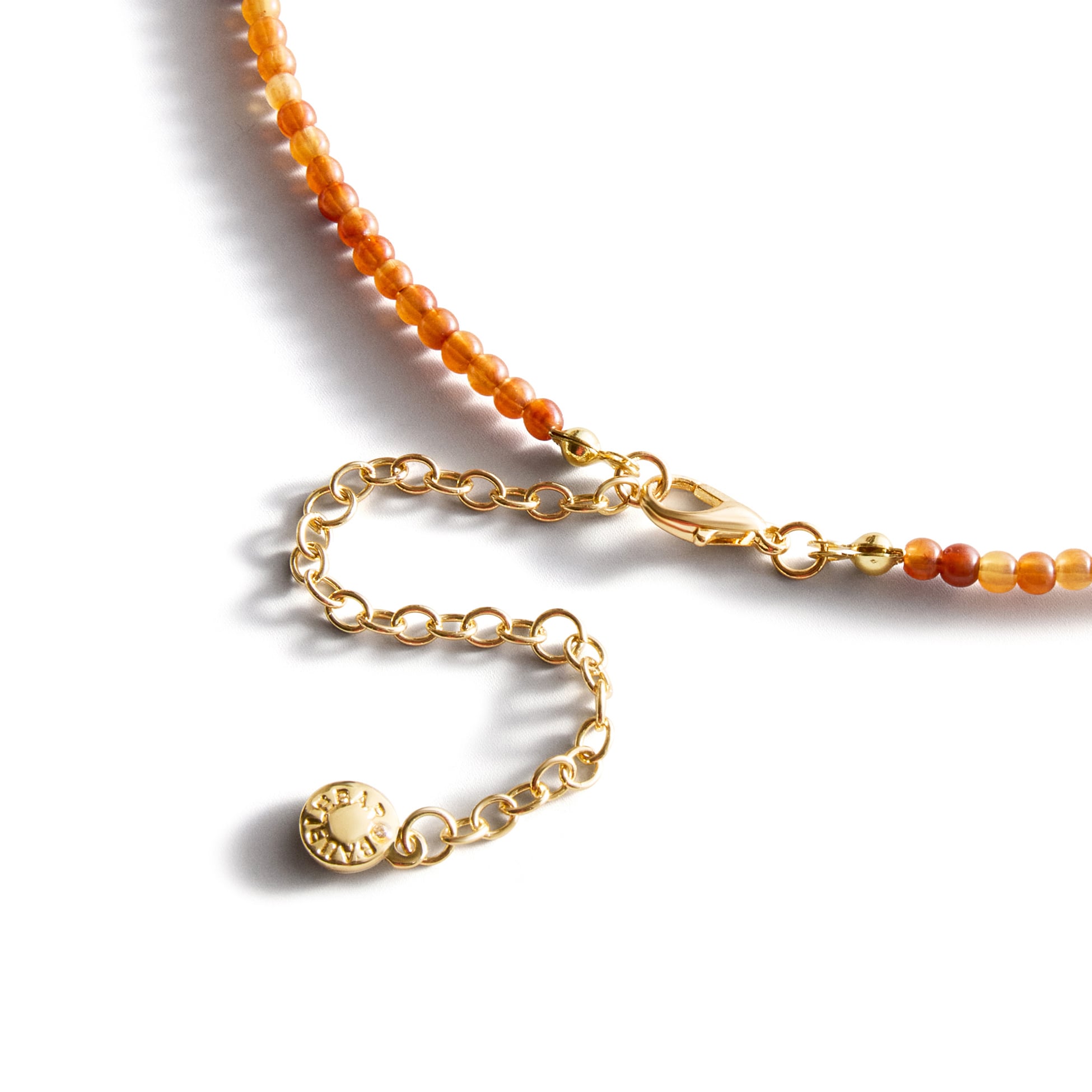 BaubleBar Texas Longhorns Delicate Beaded Slogan Necklace