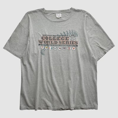 College World Series Champion 2003 T-shirt - Heather Gray - XL by Fanatics Real Vintage