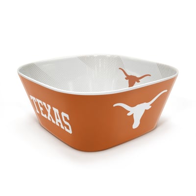 Texas Longhorns Fanpoint Large Party Bowl