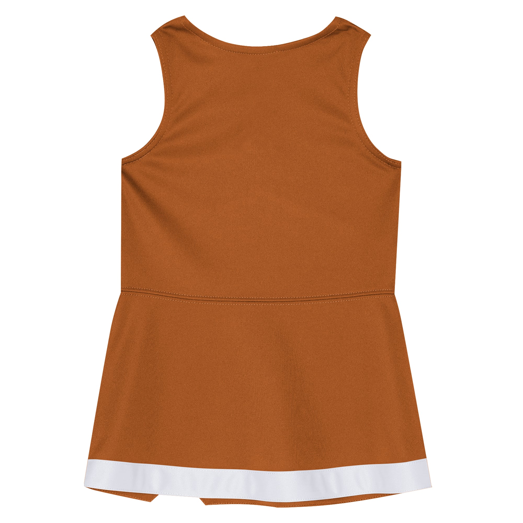 Girls Preschool Outerstuff Texas Orange Longhorns Two-Piece Cheer Captain Jumper Dress & Bloomers Set