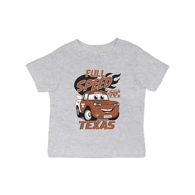 Texas Longhorns Vive La Fete Infant Full Speed T-Shirt - Gray