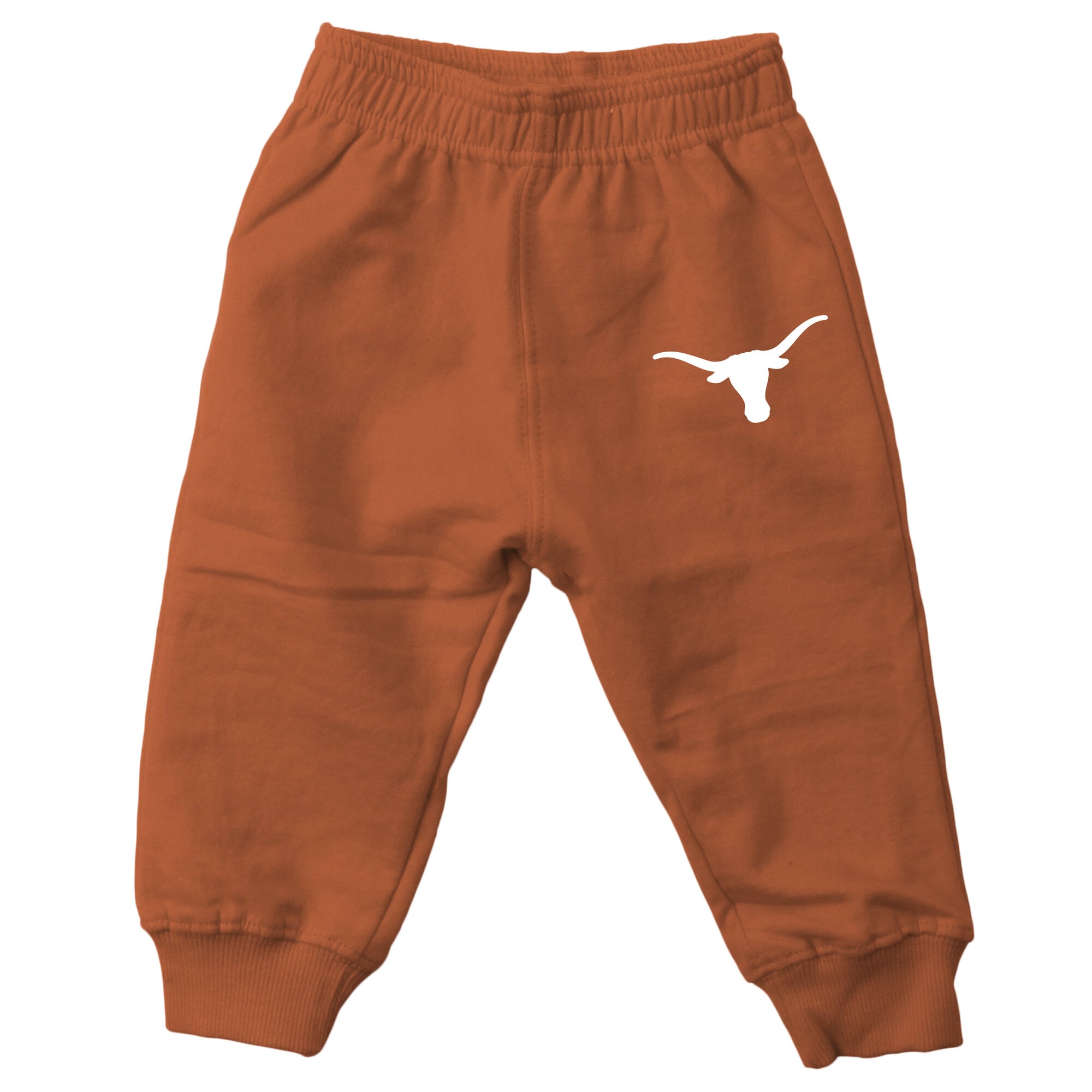 Infant Wes & Willy  Texas Orange Longhorns Raglan Hoodie and Sweatpants Set