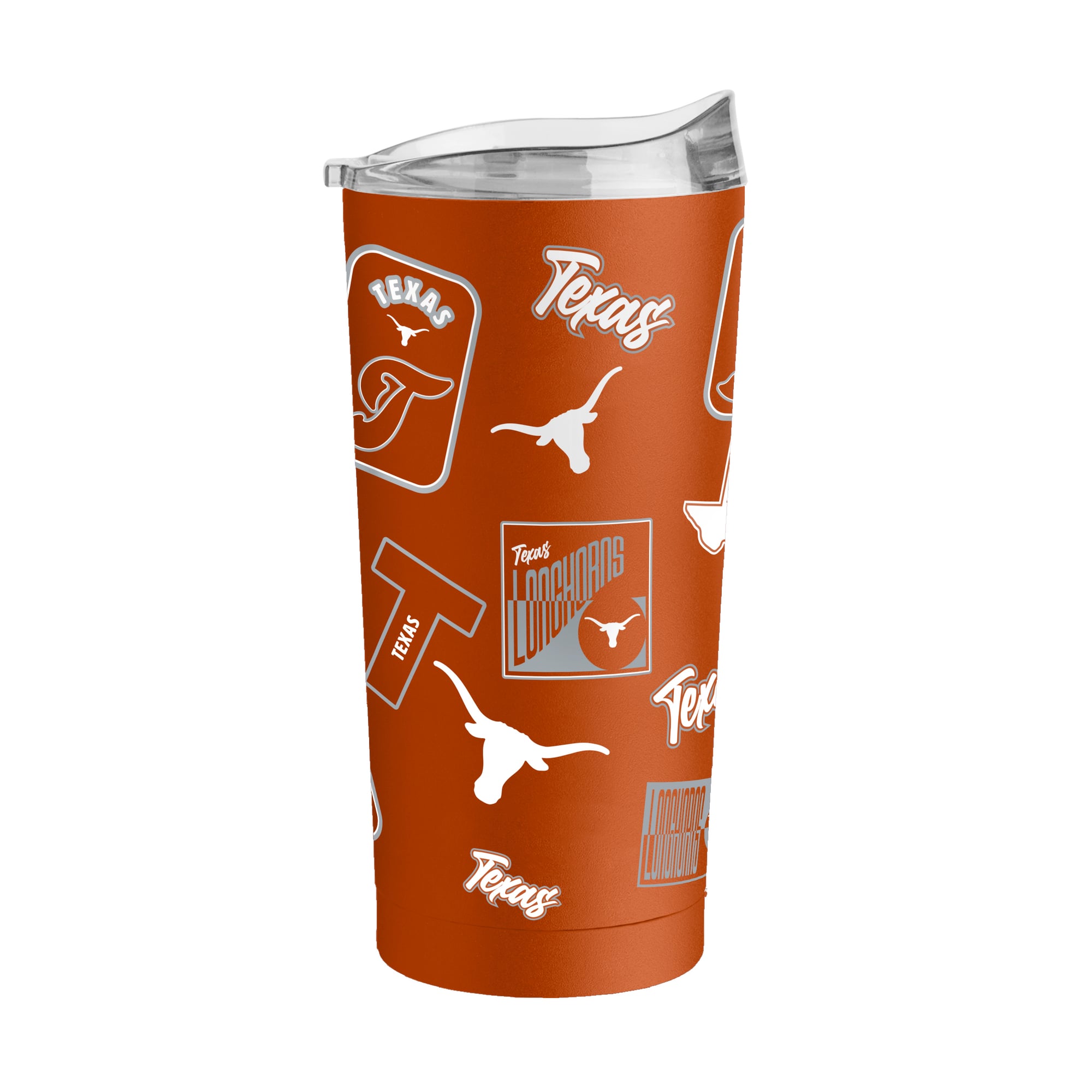 Gobelet isotherme Logo Brands Texas Longhorns 20 oz Dreamweave à revêtement en poudre
