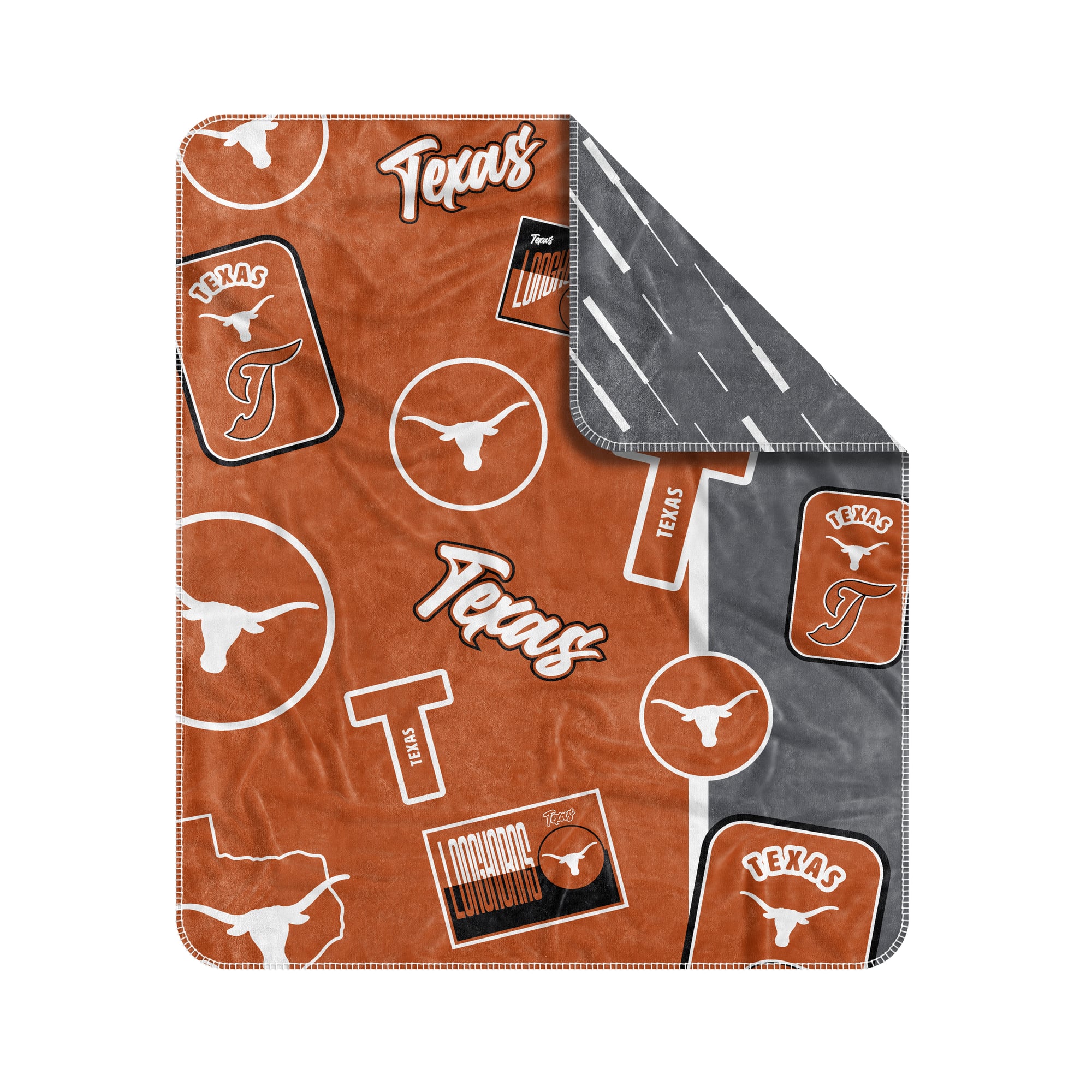 Couverture jetée Logo Brands Texas Longhorns 50" x 60" Dream Weave