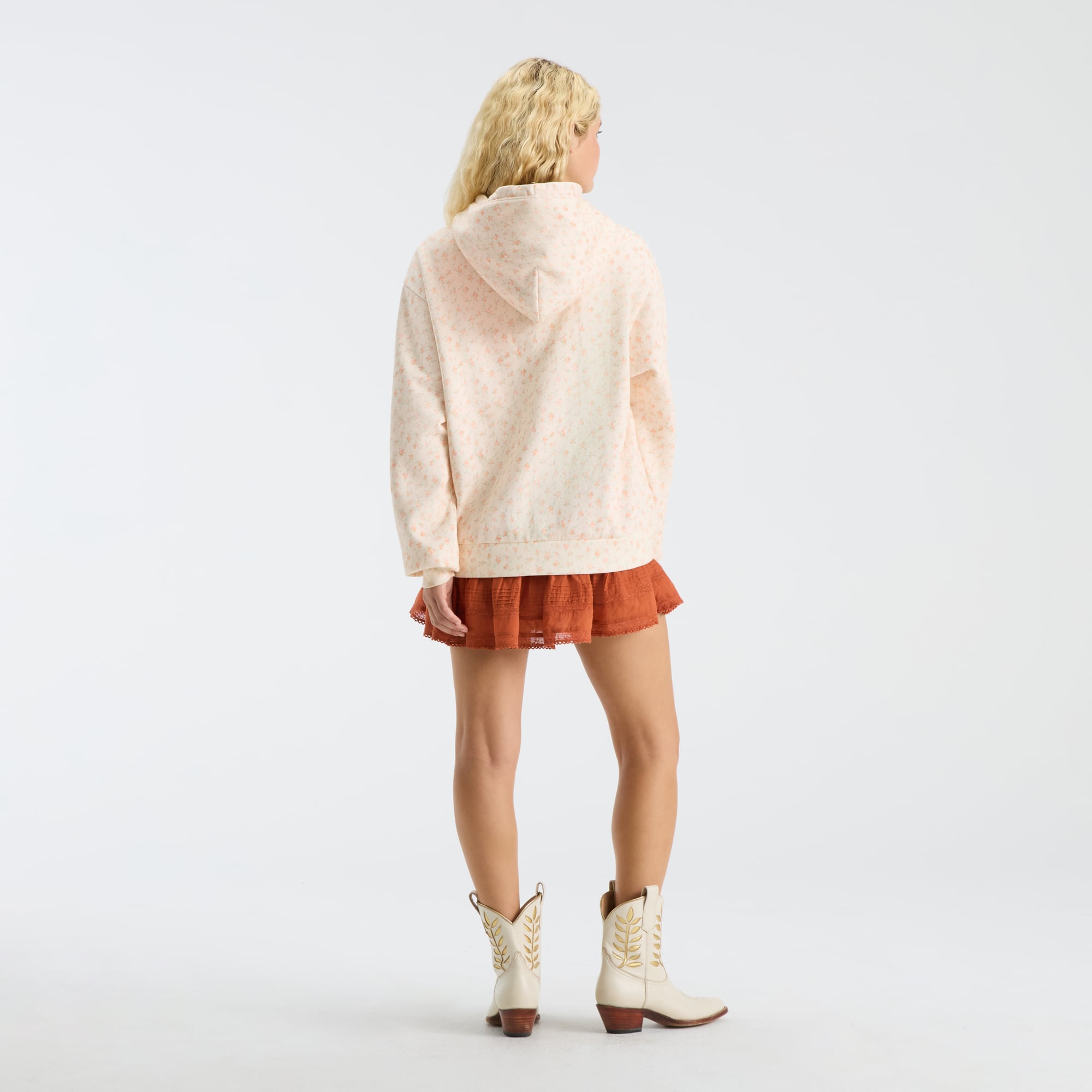 LoveShackFancy Women's Texas Orange Longhorns Nacova Hoodie