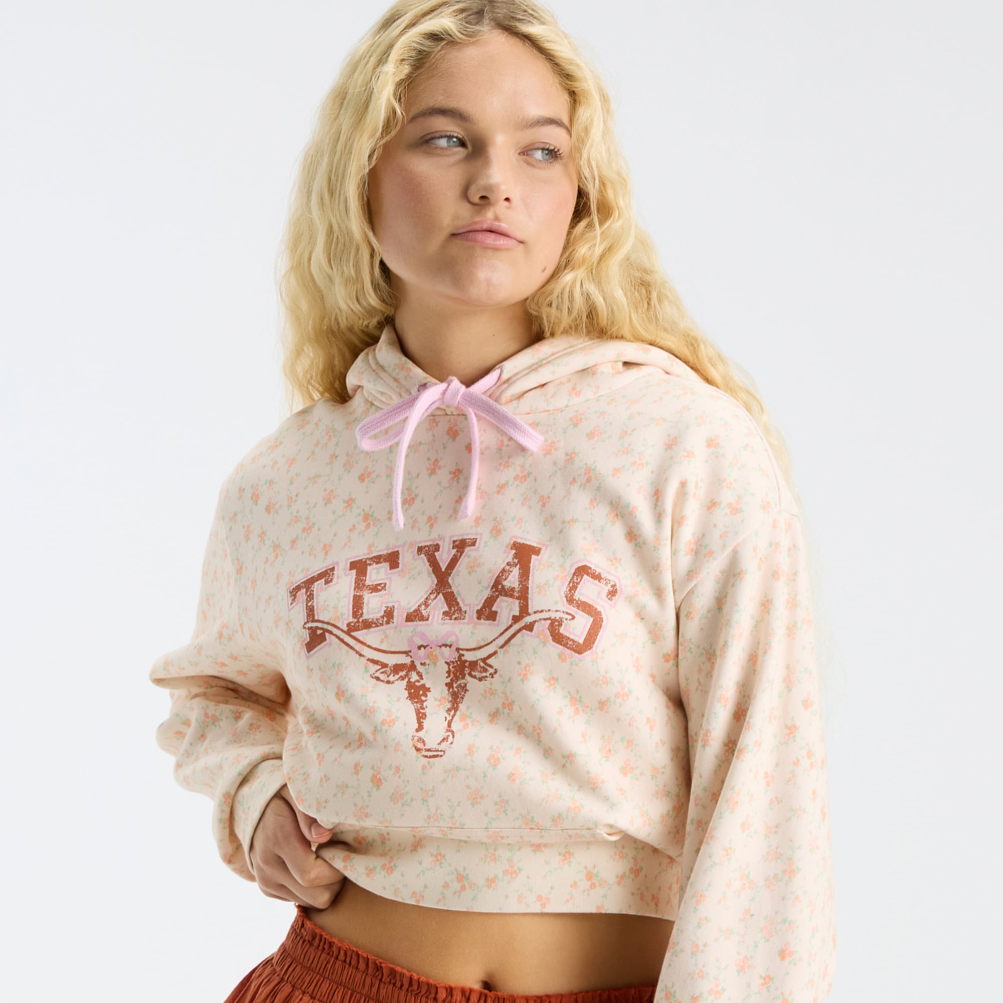 LoveShackFancy Women's Texas Orange Longhorns Nacova Hoodie