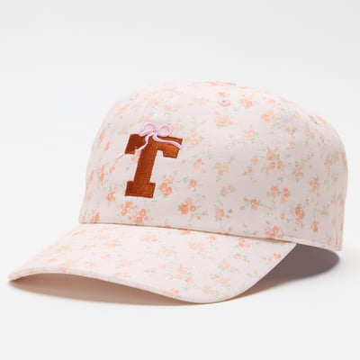 LoveShackFancy Texas Longhorns Women's Floral Adjustable Hat - White