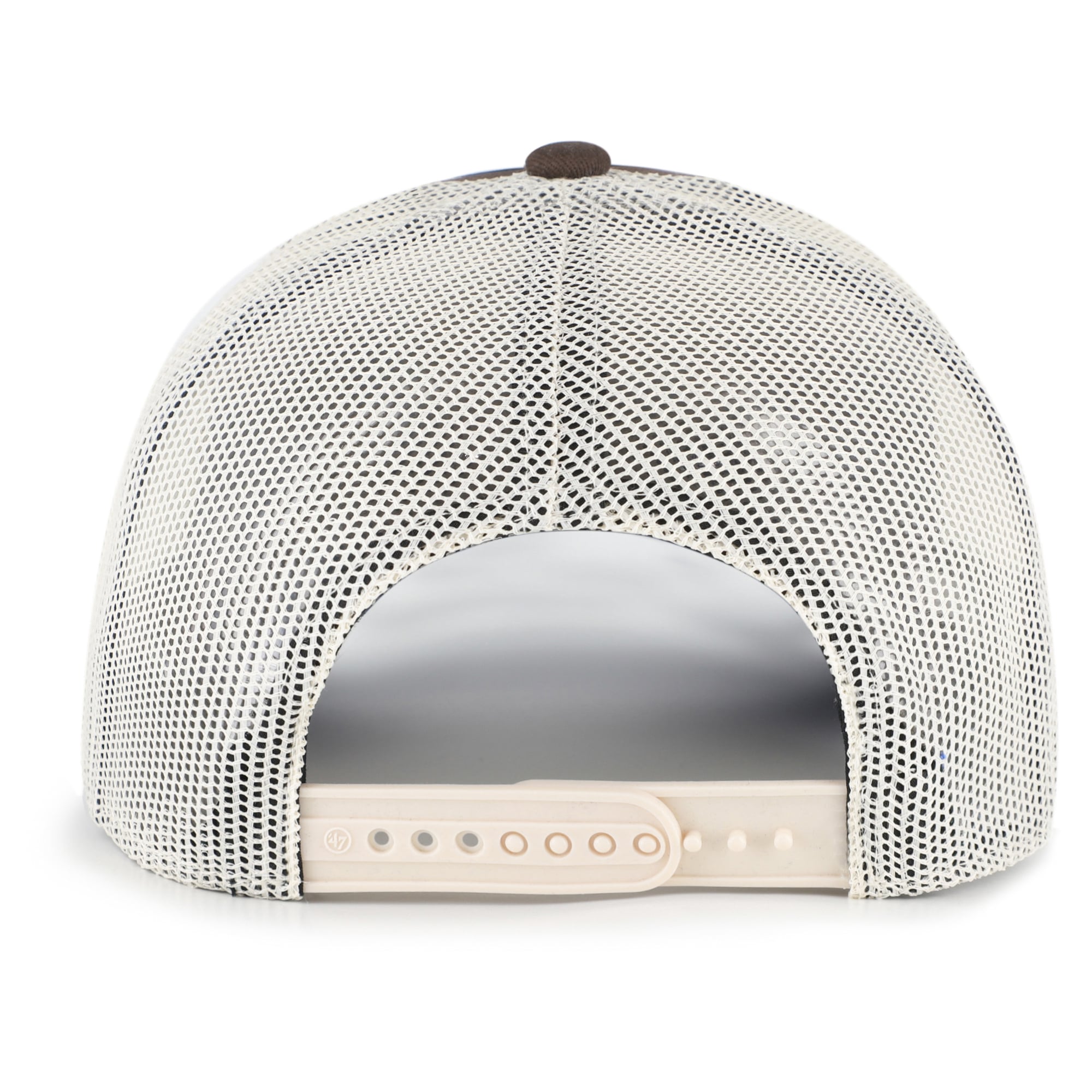 Casquette trucker ajustable marron Texas Longhorns, champions de l'Orange Bowl, modèle 47