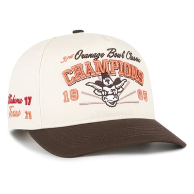  Texas Longhorns '47 Orange Bowl Champions Scored Hitch Adjustable Hat - Natural