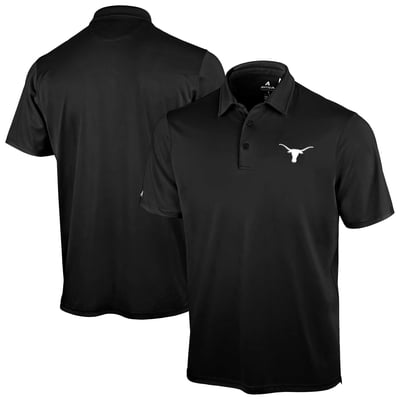 Texas Longhorns Antigua Unshakeable Solid Polo - Black