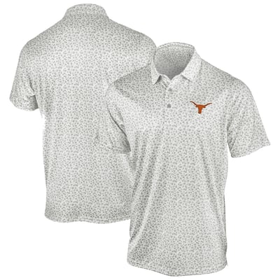 Texas Longhorns Antigua Flourish Polo - Gray