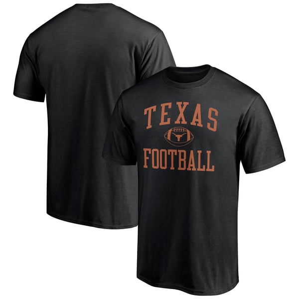 Men’s Black Texas Longhorns First Sprint T-Shirt