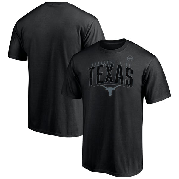 Men’s Black Texas Longhorns Flag T-Shirt
