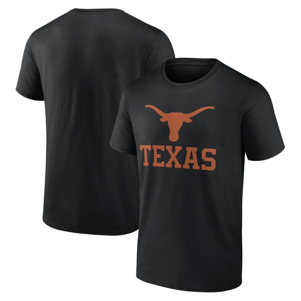 Men’s Black Texas Longhorns Lockup Team T-Shirt