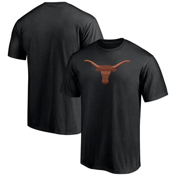 Men’s Black Texas Longhorns Midnight Mascot T-Shirt