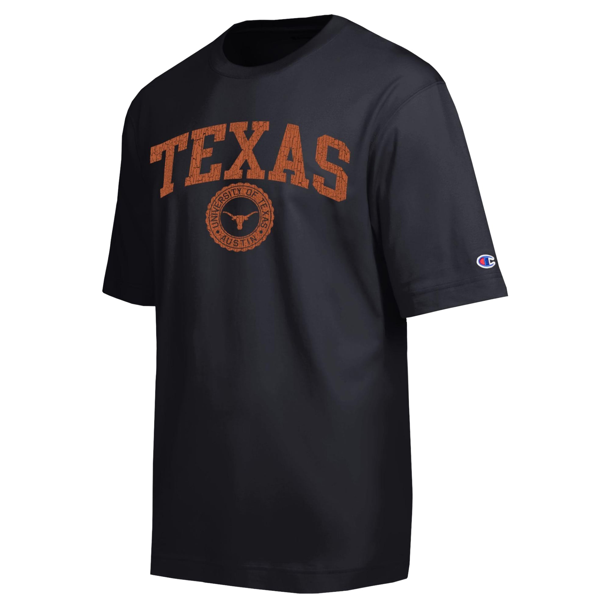 T-shirt Champion Black Texas Longhorns Scholar All-Star pour hommes
