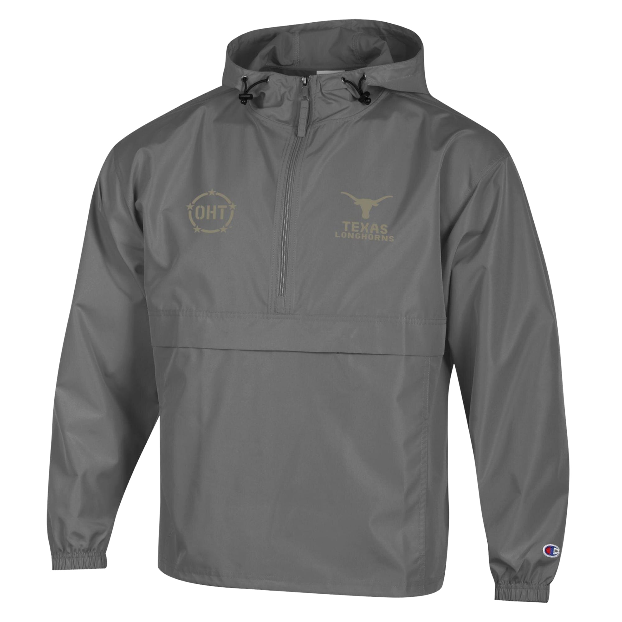 Veste pliable Champion Graphite Texas Longhorns OHT Flag pour homme