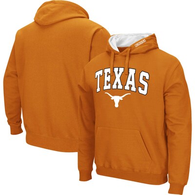  Texas Longhorns Colosseum Arch & Logo Hoodie - Burnt Orange
