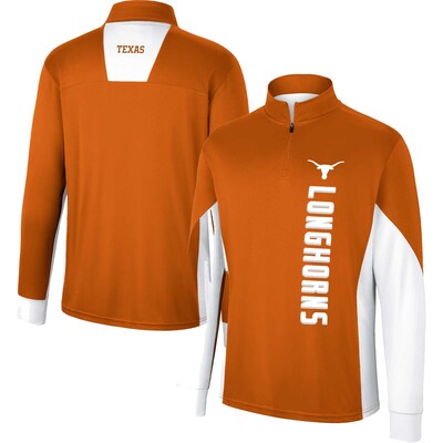 Texas Longhorns Colosseum Bart Quarter-Zip Windshirt - Texas Orange