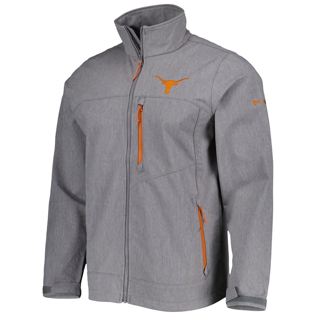 Men's Columbia Gray Texas Longhorns Ascender II Full-Zip Jacket