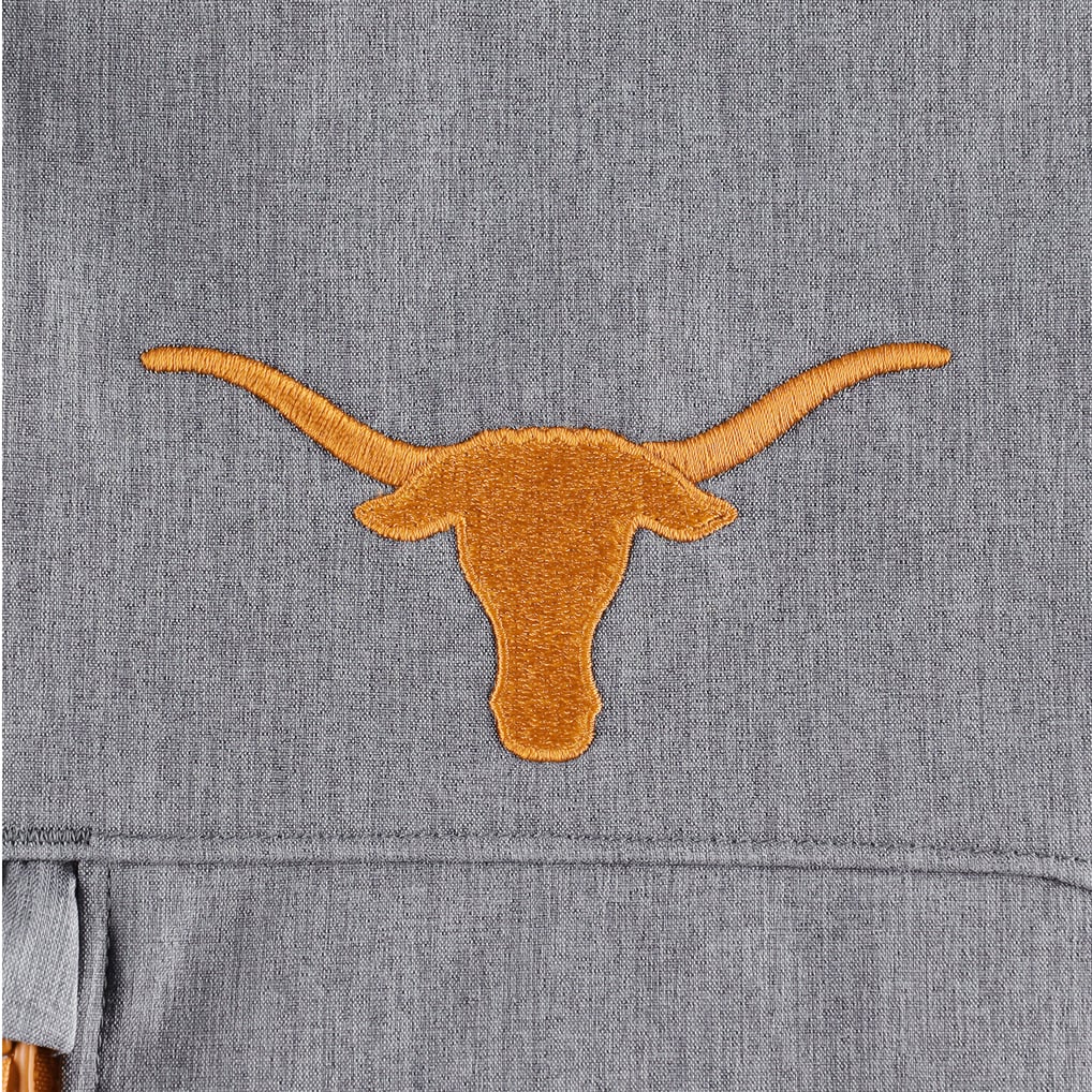 Men's Columbia Gray Texas Longhorns Ascender II Full-Zip Jacket