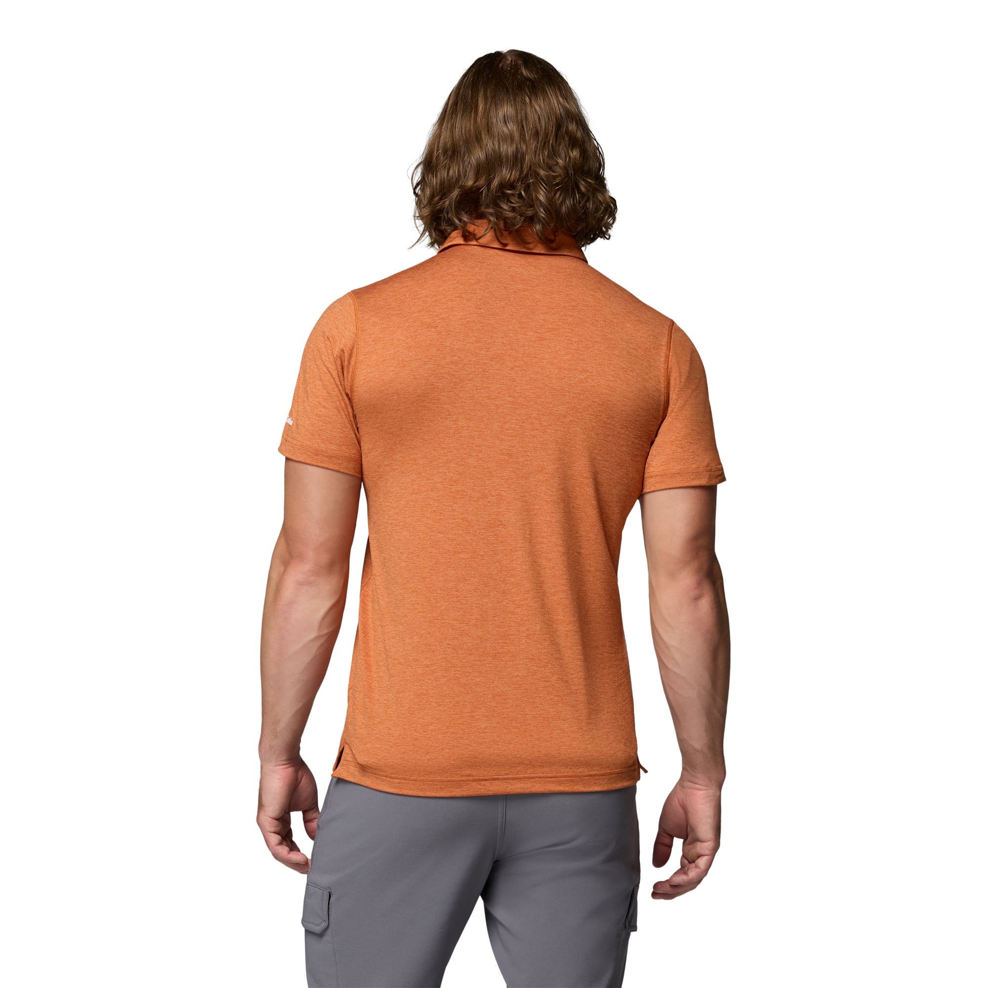 Men's Columbia  Texas Orange Longhorns Trail Omni-Shade Polo