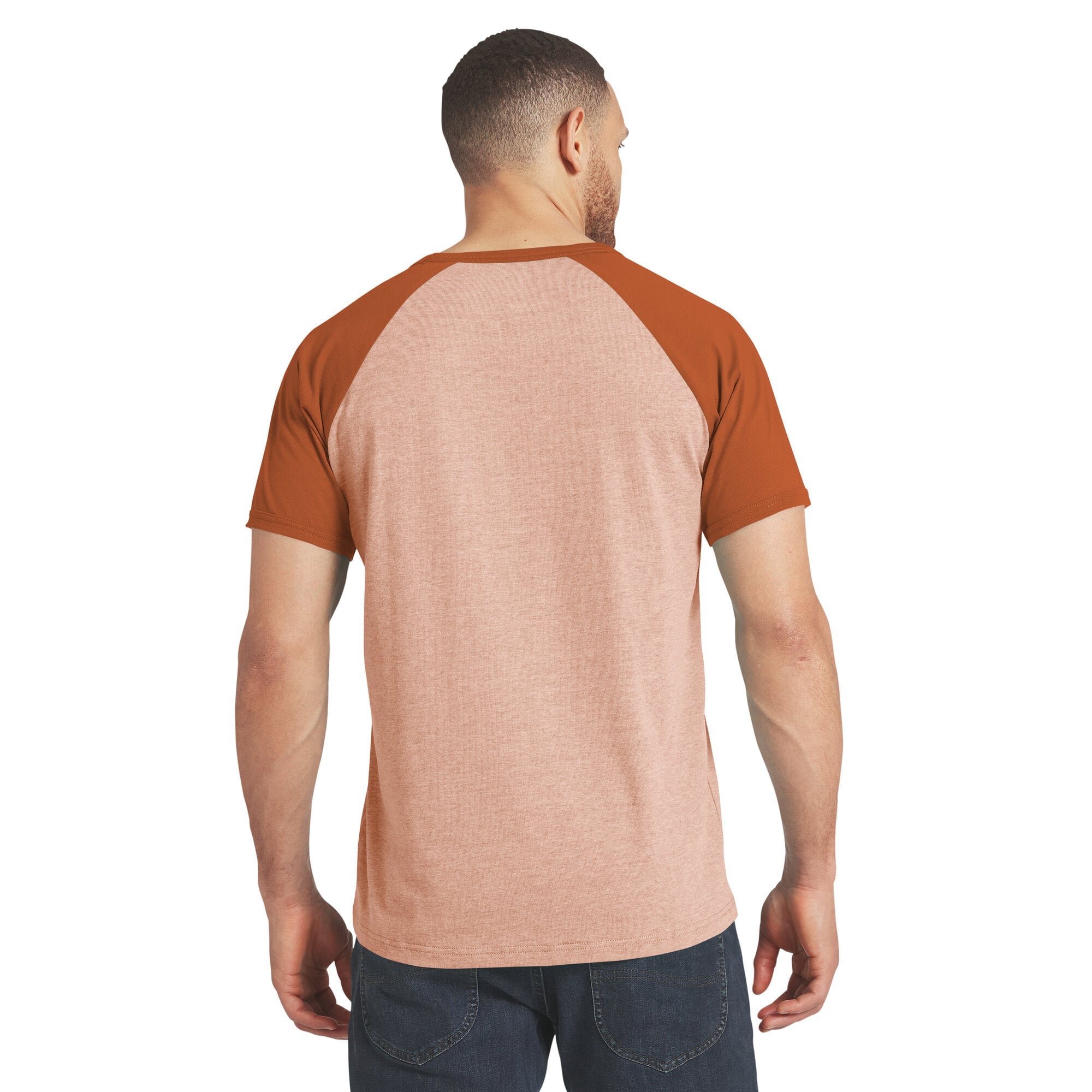 Collection Darius Rucker pour homme par Fanatics, t-shirt raglan Texas Longhorns orange du