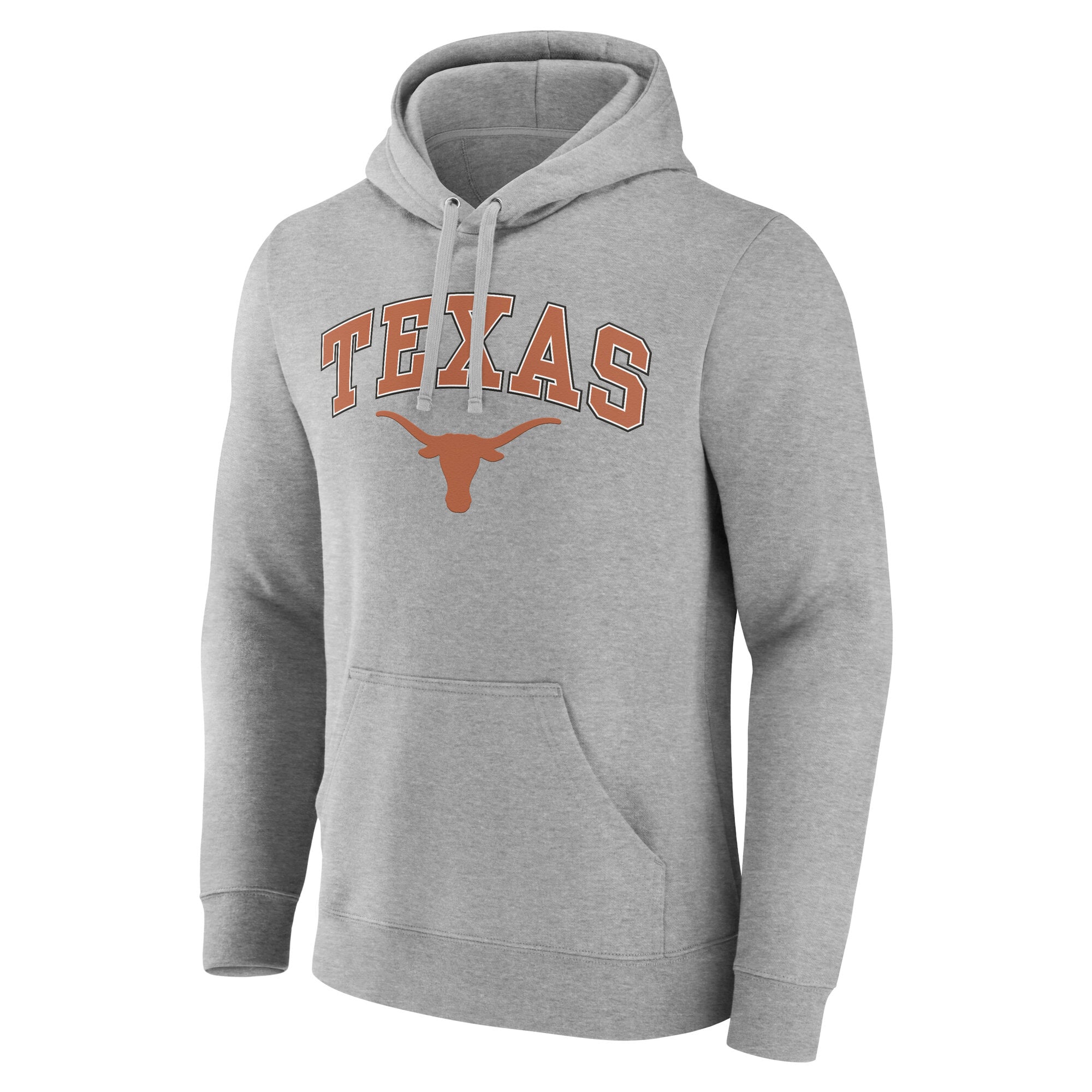 Men's Fanatics Heather Gray Texas Longhorns Campus Hoodie