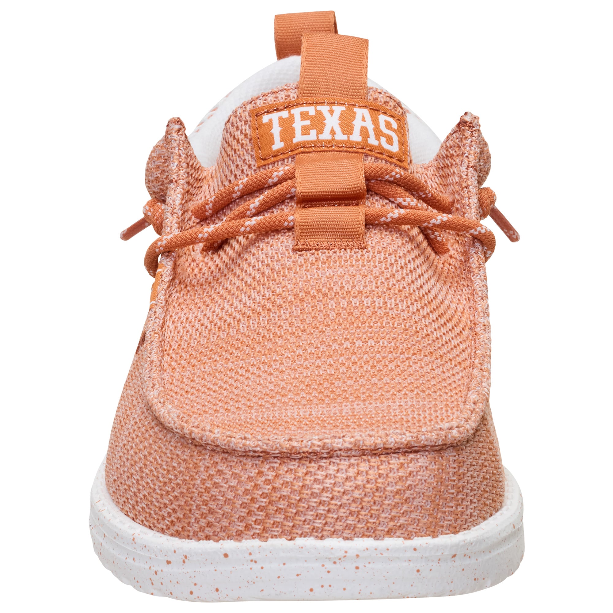 Men's Hey Dude Texas Orange Longhorns Wally Stretch Sox Shoes