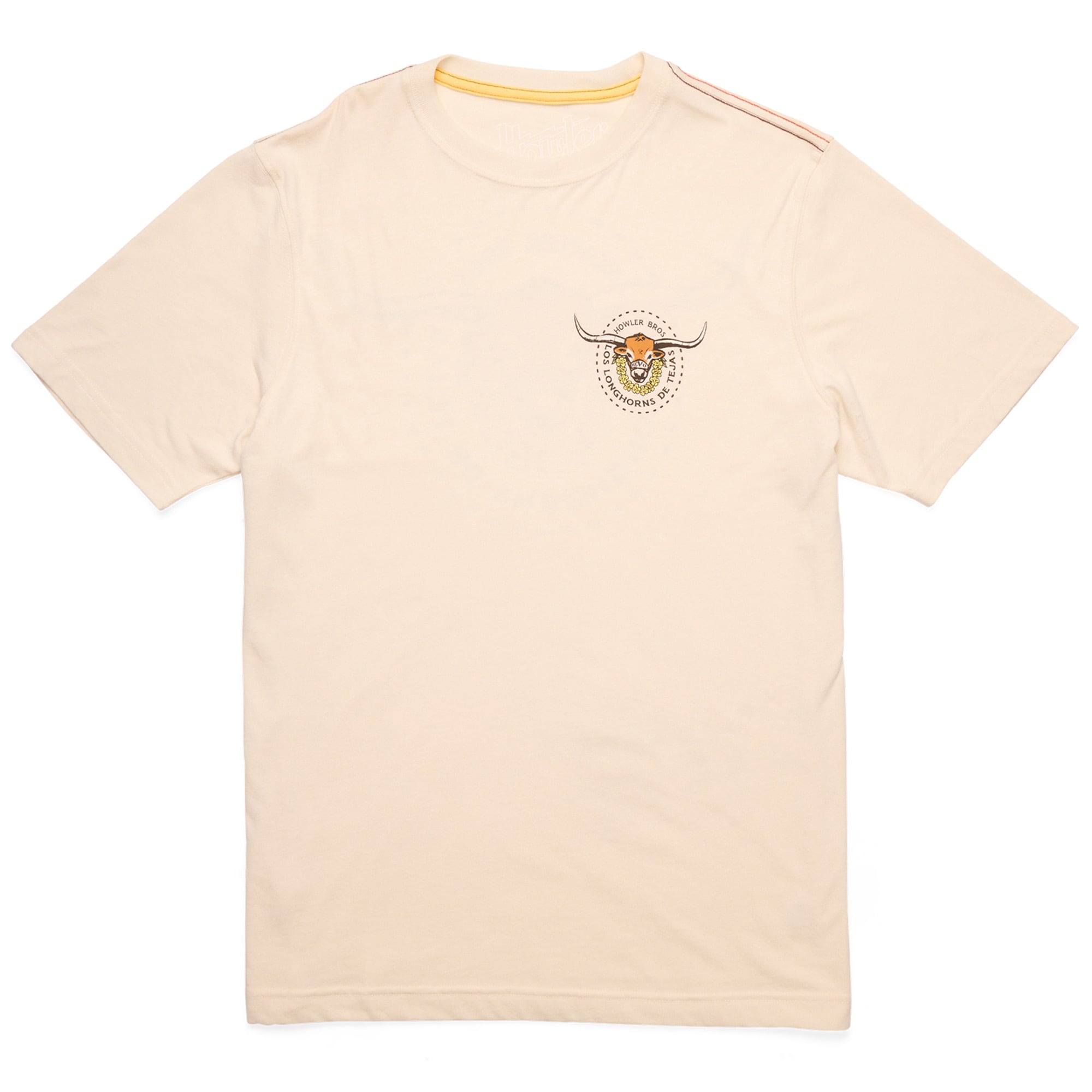 Men's Howler Brothers Natural Texas Longhorns Graphic T-Shirt