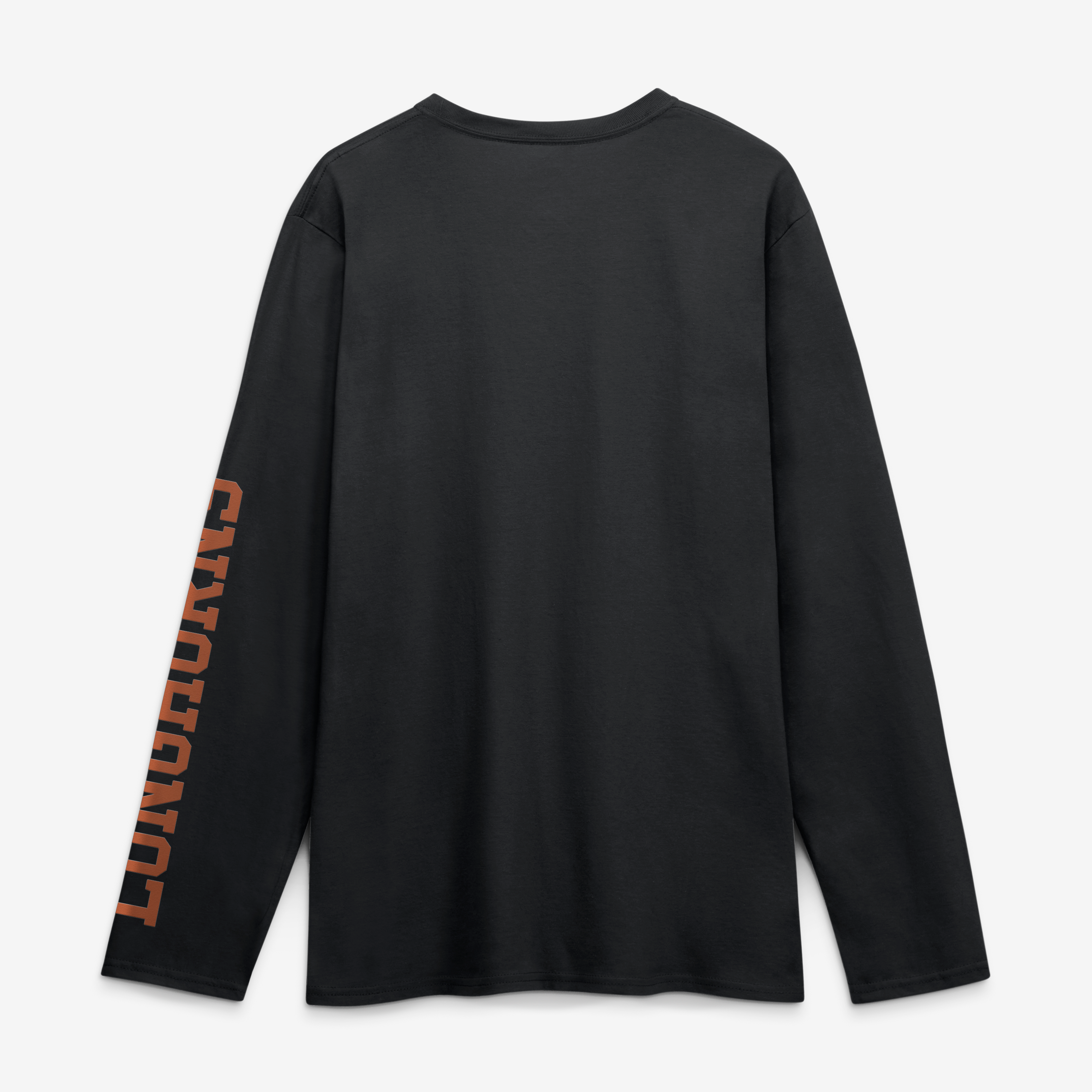 Men's Logo Athletic Heather Gray Texas Longhorns Primary Long Sleeve T-Shirt