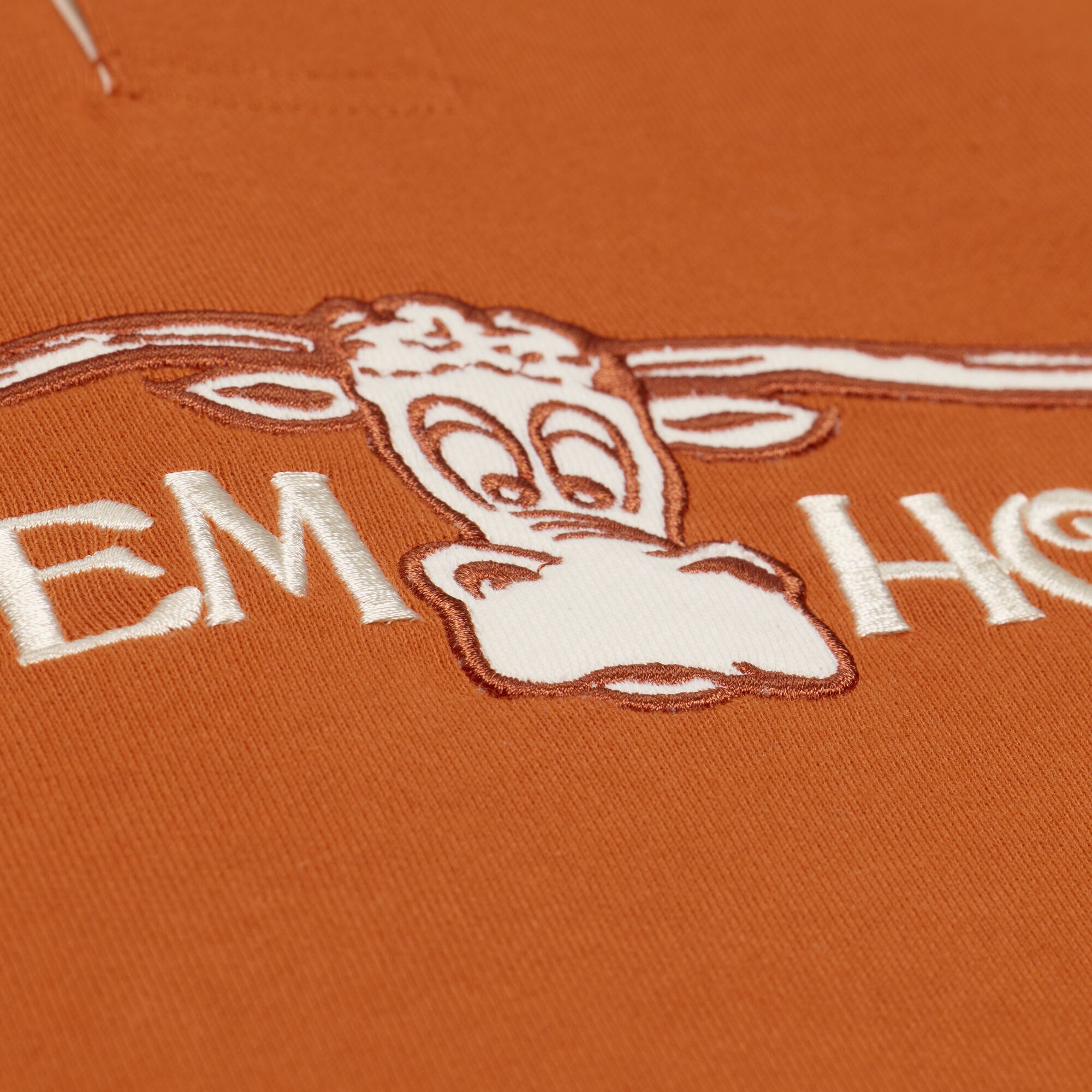 Polo en molleton français Mitchell & Ness Texas Orange Longhorns Retro Roots pour homme