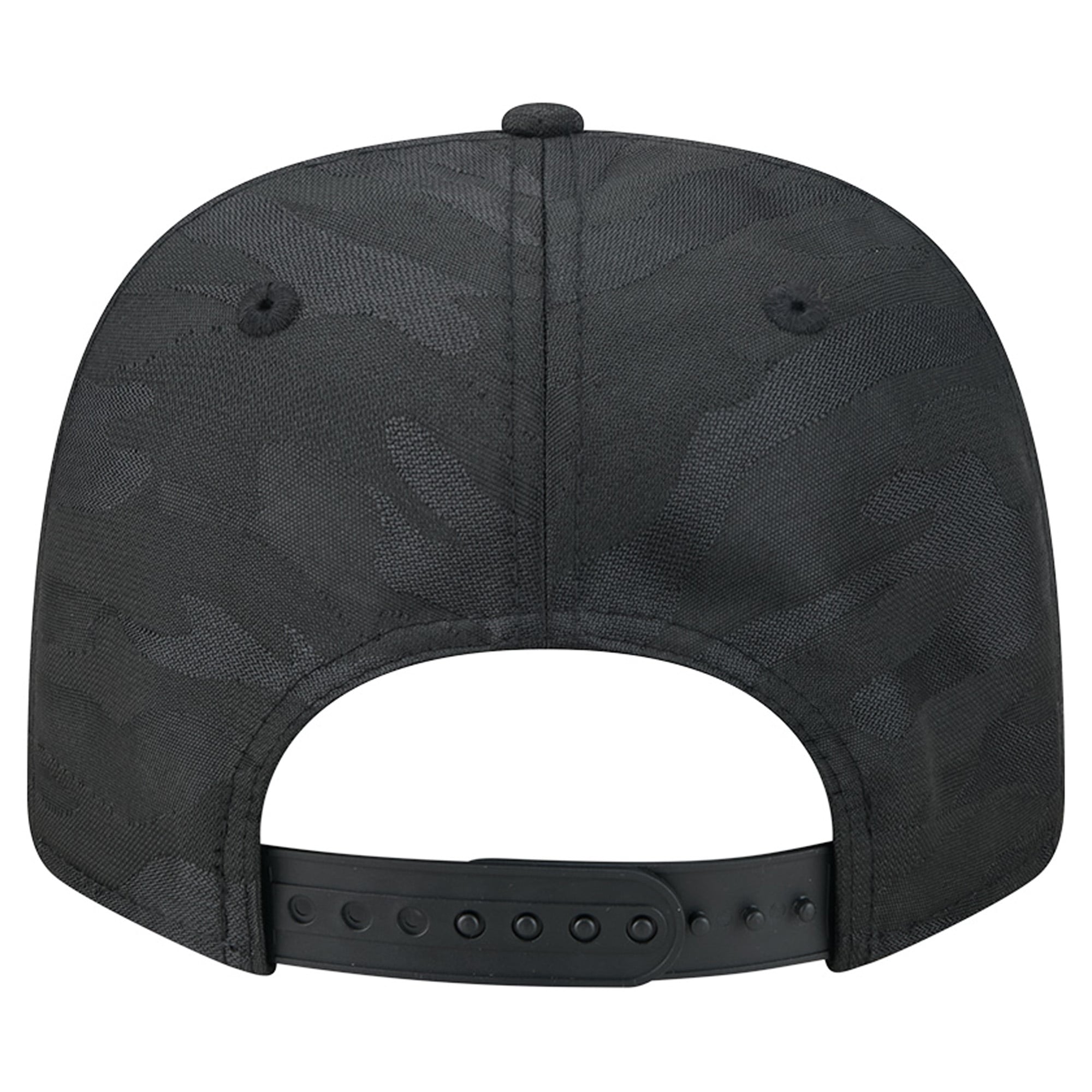 Men's New Era Black Texas Longhorns Perforated Camo 9SEVENTY Adjustable Hat