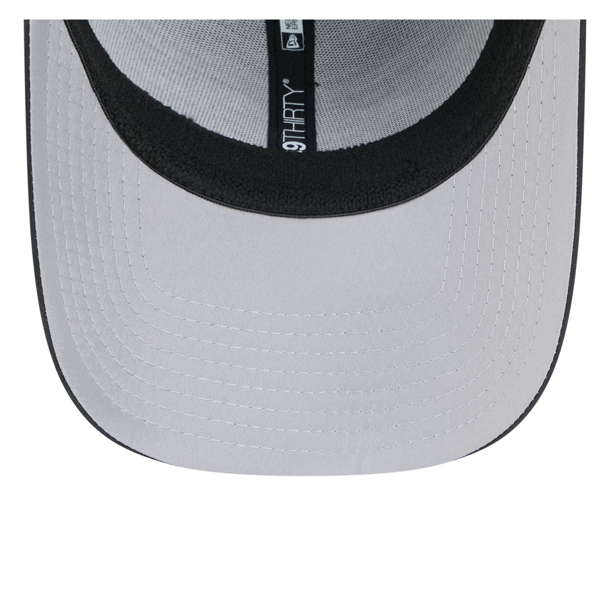 Casquette extensible New Era Texas Longhorns Vault Inline Performance Rope 39THIRTY noire pour homme