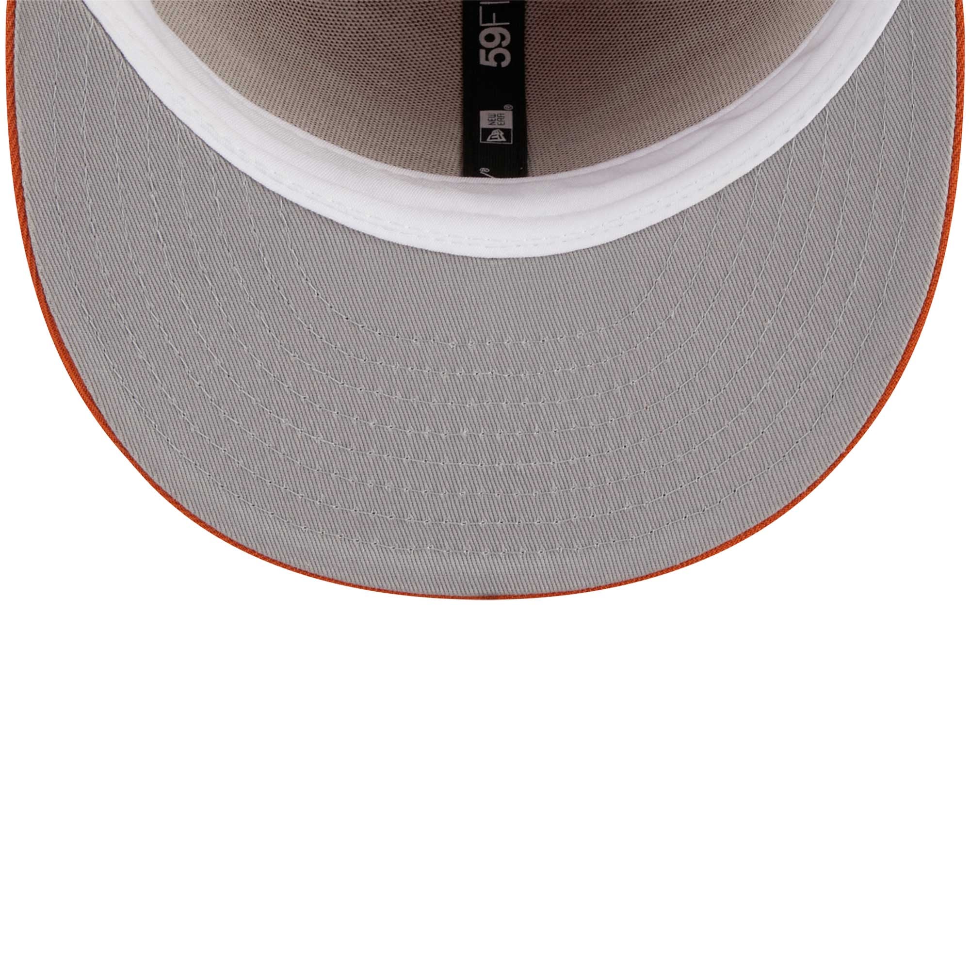 Men's New Era Burnt Orange Texas Longhorns 59FIFTY Fitted Hat